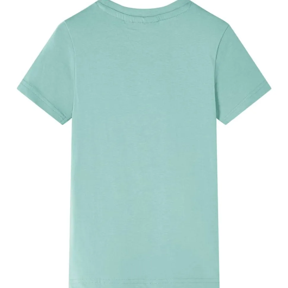 Kindershirt 116 lichtkakikleurig