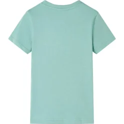 Kindershirt 92 lichtkakikleurig