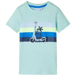 Kindershirt 140 lichtmint