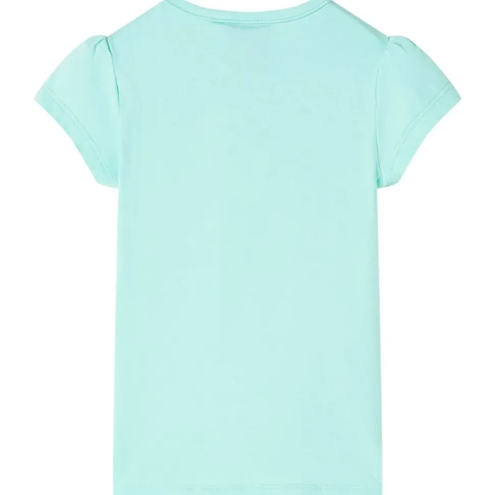 Kindershirt 128 lichtmint