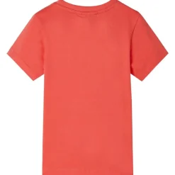 Kindershirt 128 lichtrood