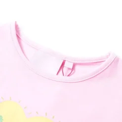 Kindershirt 116 lichtroze