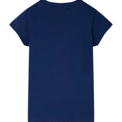Kindershirt 116 marineblauw