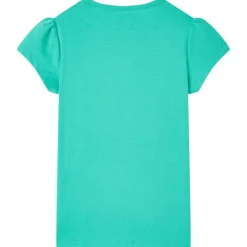 Kindershirt 116 mintkleurig