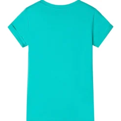 Kindershirt 116 mintkleurig
