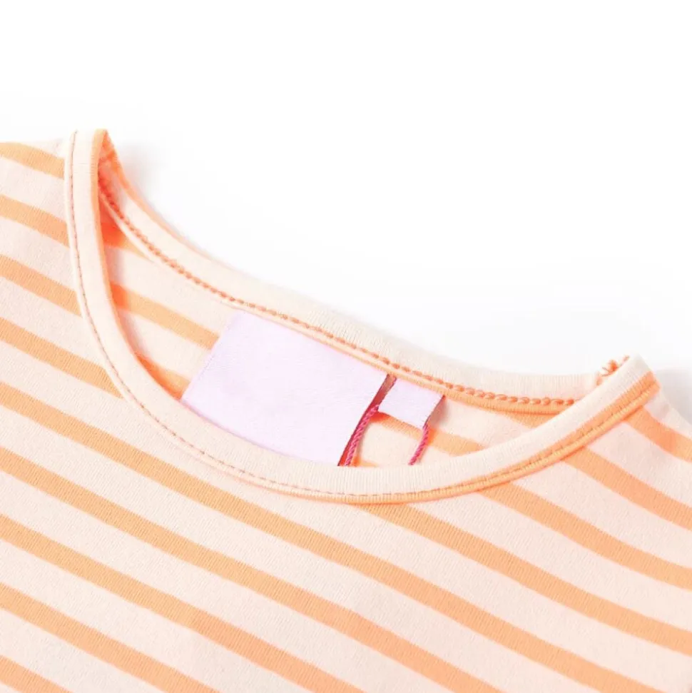 Kindershirt 104 neonoranje