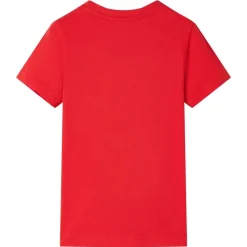 Kindershirt 104 rood