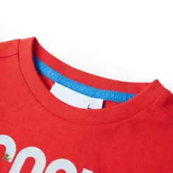 Kindershirt 104 rood