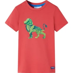 Kindershirt 128 rood