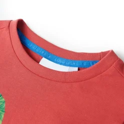 Kindershirt 128 rood