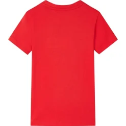 Kindershirt 92 rood