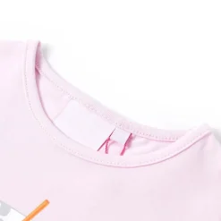 Kindershirt 116 zachtroze