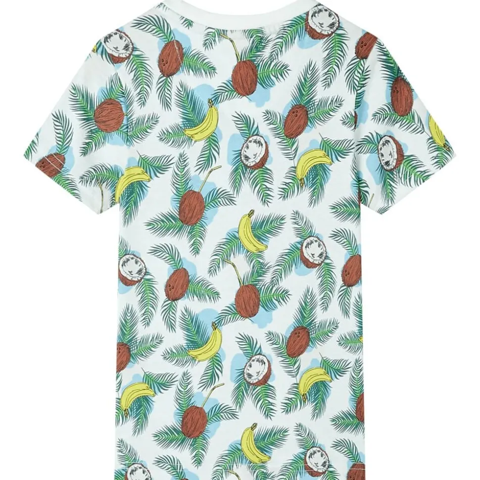 Kindershirt met korte mouwen 128 meerkleurig