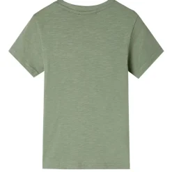 Kindershirt met korte mouwen 104 lichtkakikleurig