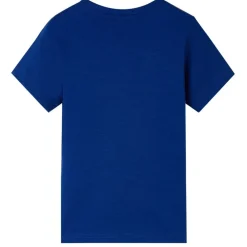 Kindershirt met korte mouwen 104 donkerblauw