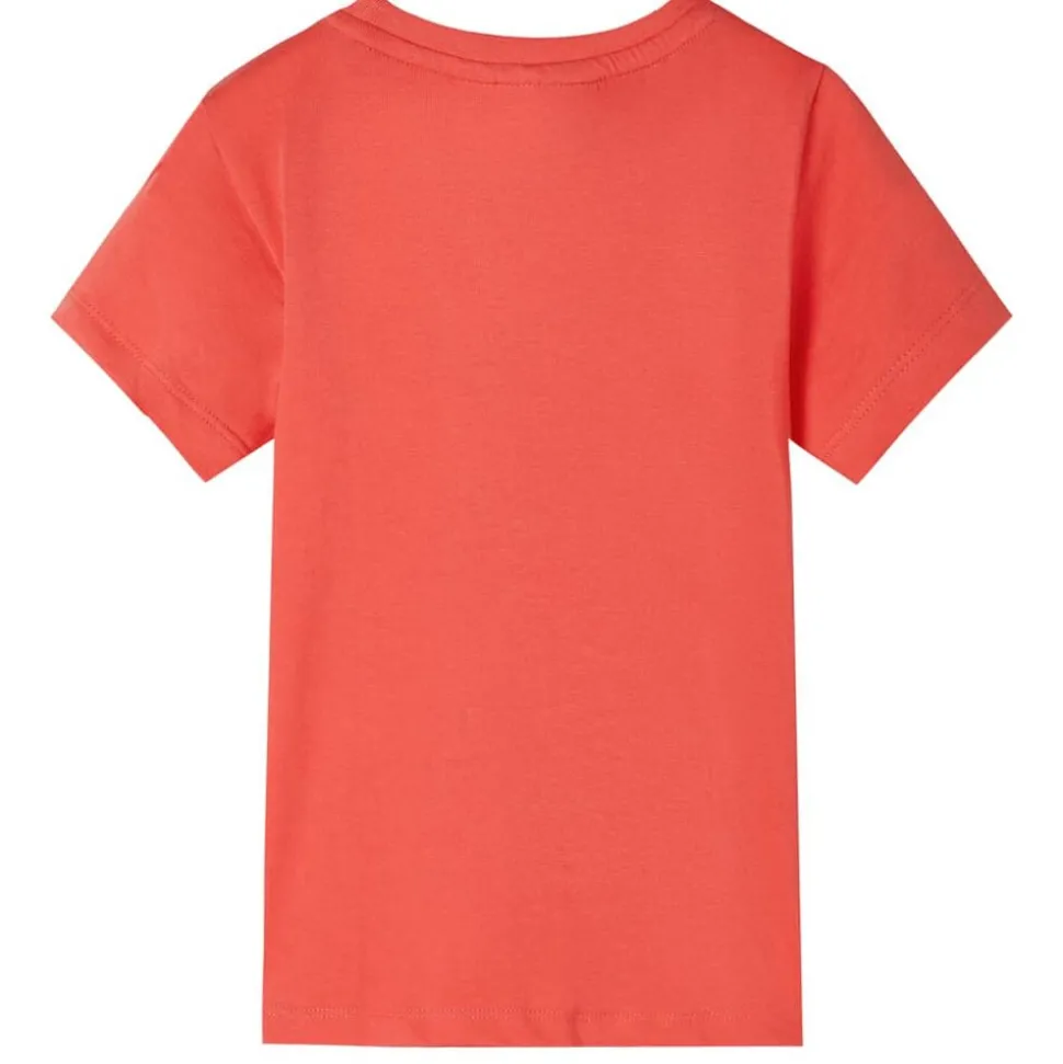 Kindershirt met korte mouwen 116 lichtrood