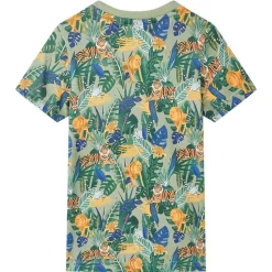Kindershirt met korte mouwen 116 meerkleurig