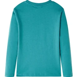 Kindershirt met lange mouwen 104 donkerzeeblauw