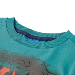 Kindershirt met lange mouwen 104 donkerzeeblauw