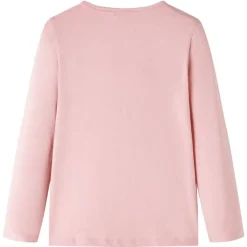 Kindershirt met lange mouwen 92 lichtroze