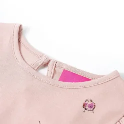 Kindershirt met lange mouwen 92 roze