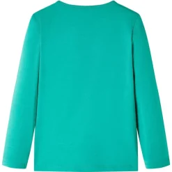 Kindershirt met lange mouwen 104 felgroen