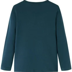 Kindershirt met lange mouwen 104 donkergroen