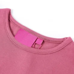 Kindershirt met lange mouwen 92 frambozenkleurig