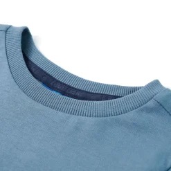Kindershirt met lange mouwen 92 medium blauw