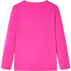 Kindershirt met lange mouwen 104 donkerroze