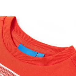 Kindershirt met lange mouwen 104 feloranje