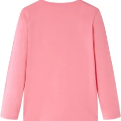 Kindershirt met lange mouwen 104 roze