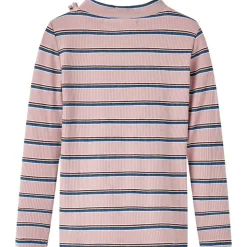 Kindershirt met lange mouwen 128 lichtroze