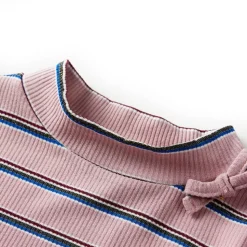 Kindershirt met lange mouwen 128 lichtroze