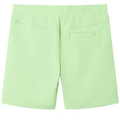 Kindershort 128 fluorescerend groen