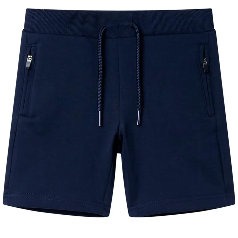 Kindershort 116 marineblauw