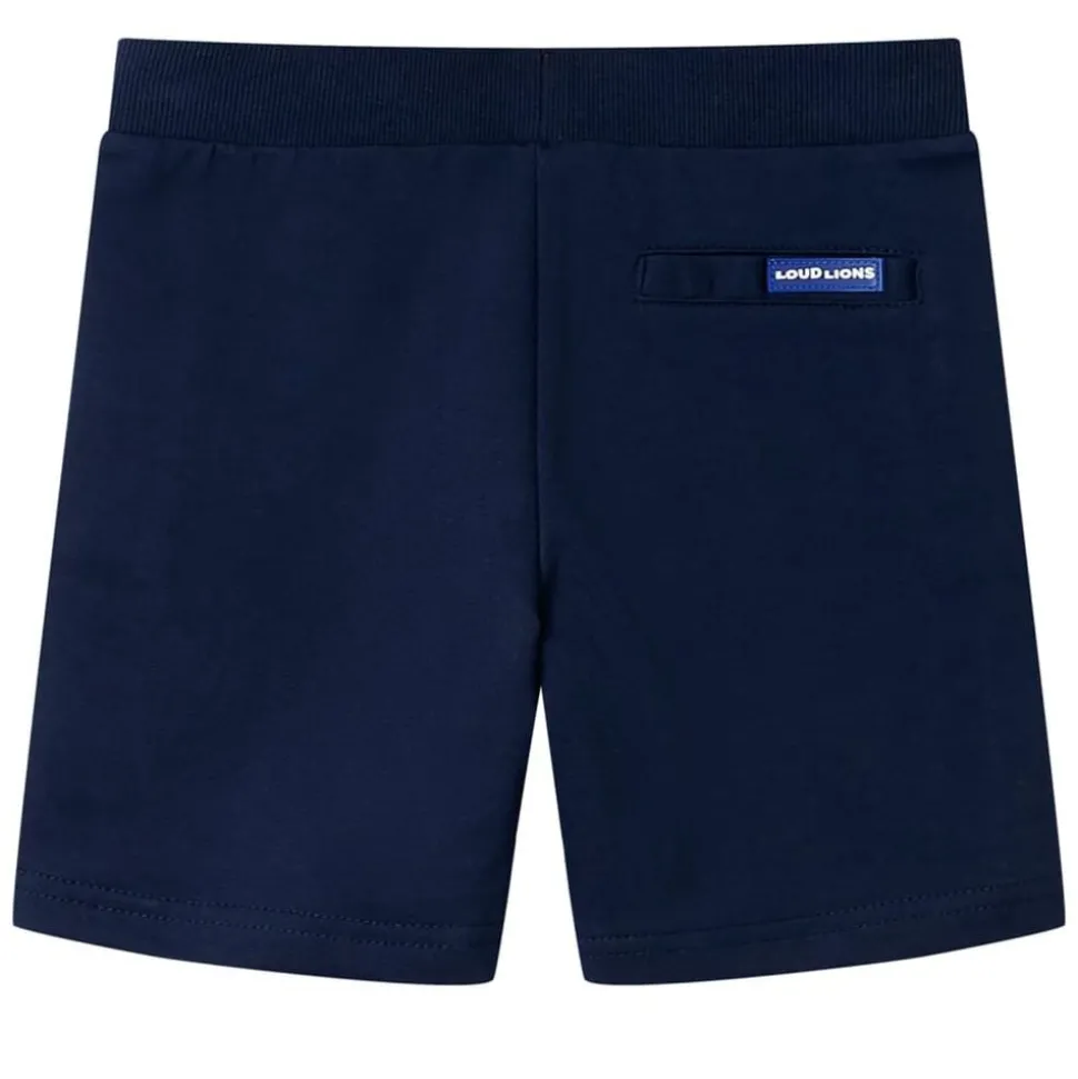 Kindershort 116 marineblauw