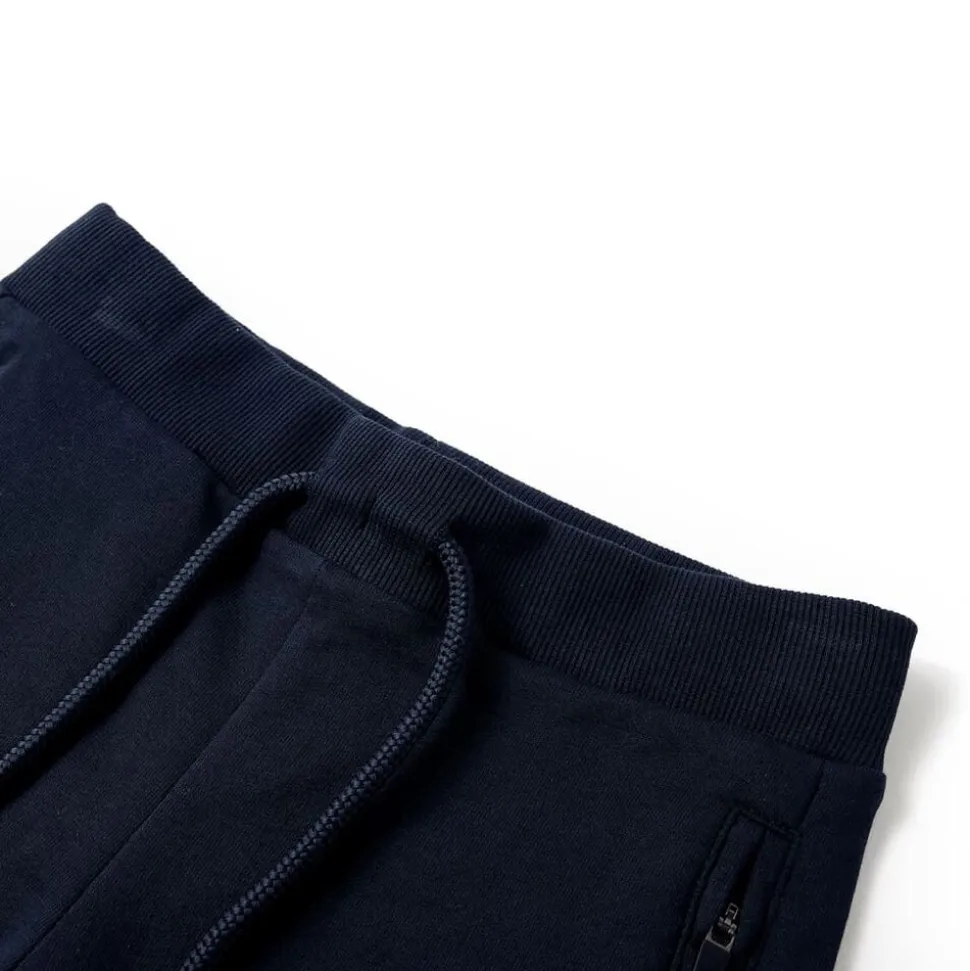 Kindershort 116 marineblauw