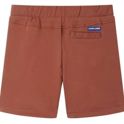 Kindershort met trekkoord 92 bruin