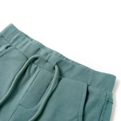 Kindershort met trekkoord 92 oudpetrol