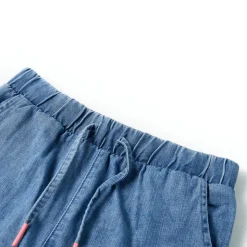 Kindershorts 104 denimblauw
