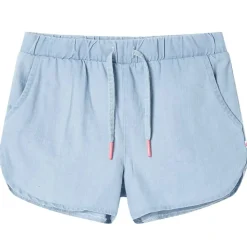Kindershorts 92 zachtdenimblauw