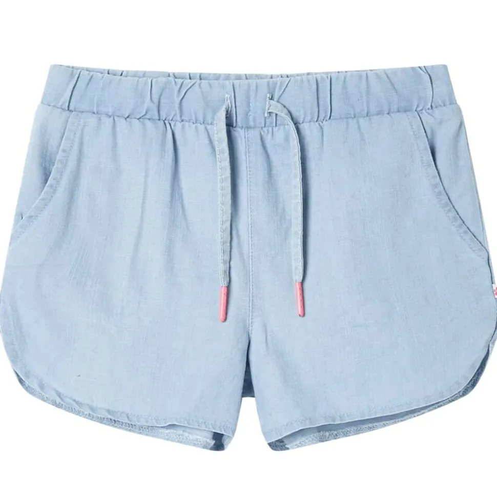 Kindershorts 92 zachtdenimblauw