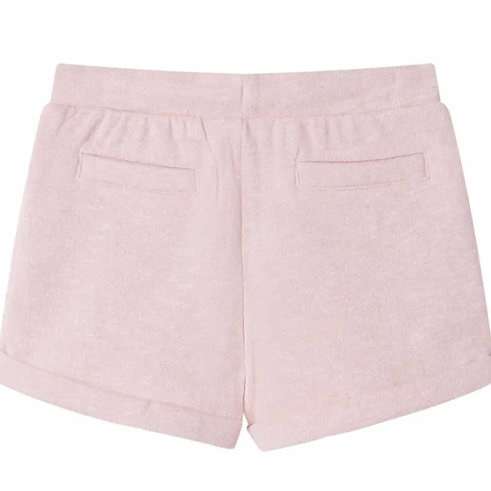 Kindershorts met trekkoord 116 gemengd lichtroze