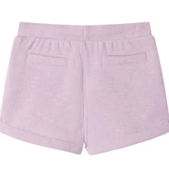 Kindershorts met trekkoord 116 gemengd lila
