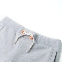 Kindershorts met trekkoord 104 grijs