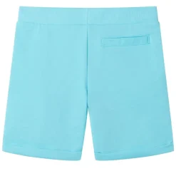Kindershorts met trekkoord 128 zeeblauw