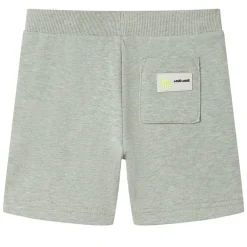 Kindershorts met trekkoord 92 gemêleerd lichtkakikleurig