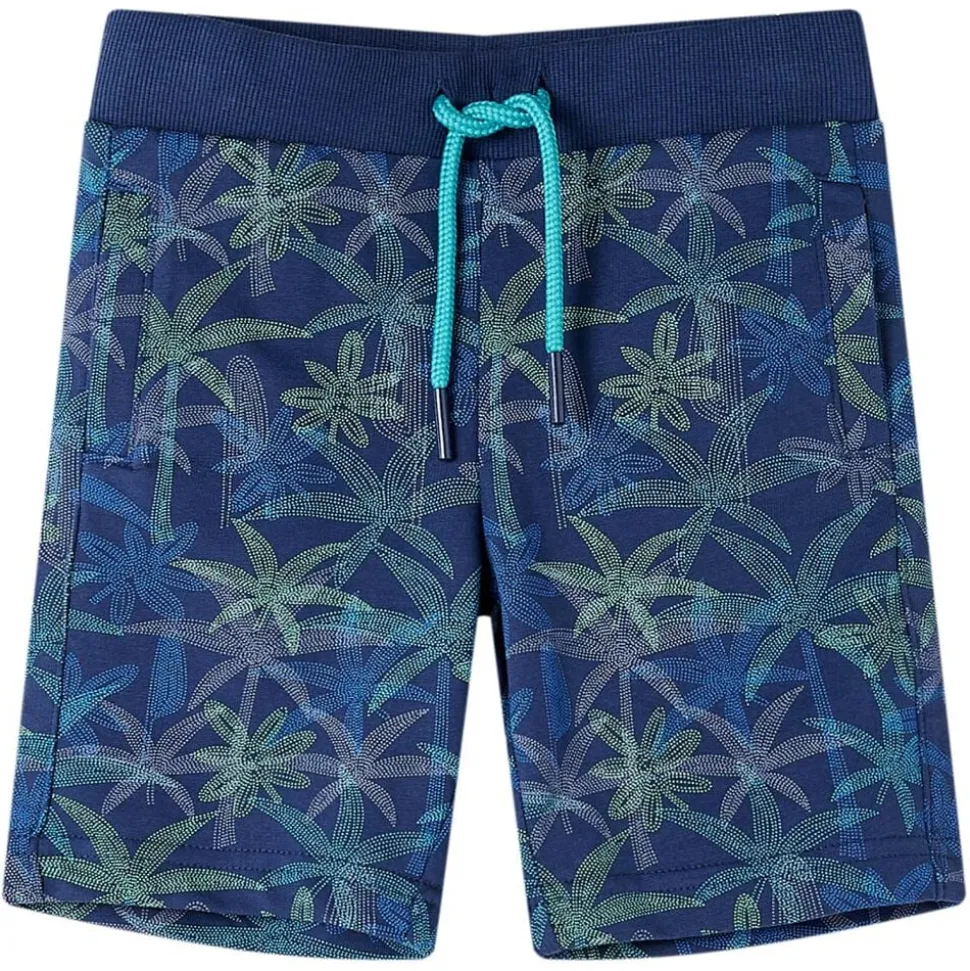 Kindershorts met trekkoord 104 marineblauw