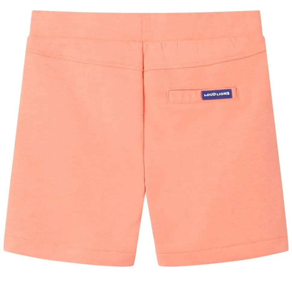 Kindershorts met trekkoord 128 neonoranje